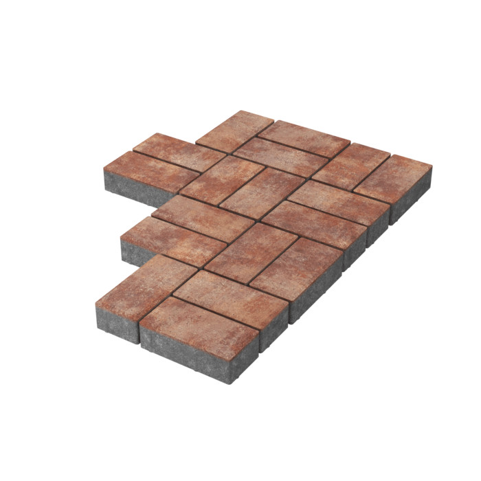 Брусчатка Stellard 200х100х40 мм Санрайз