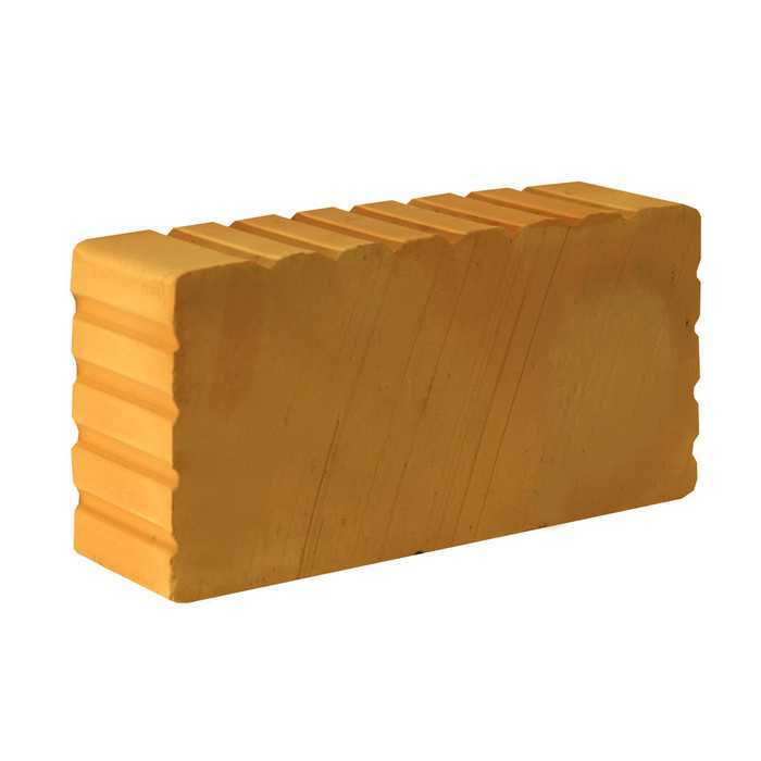 Кирпич рядовой полнотелый (рифленый) Радошковичи 1НФ М150 250х120х65 мм